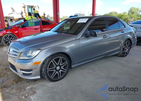 2013 Mercedes-Benz C 250 Luxury/Sport from USA, damaged, VIN WDDGF4HB2DR271188
